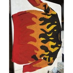 Flame Sweater Size L
